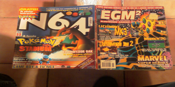 Revista N64 y Revista EGM2